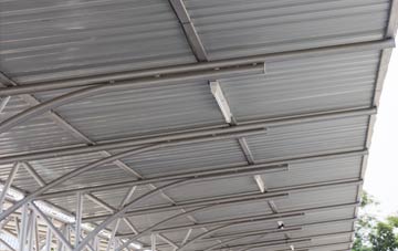 installing Harelaw metal roofing